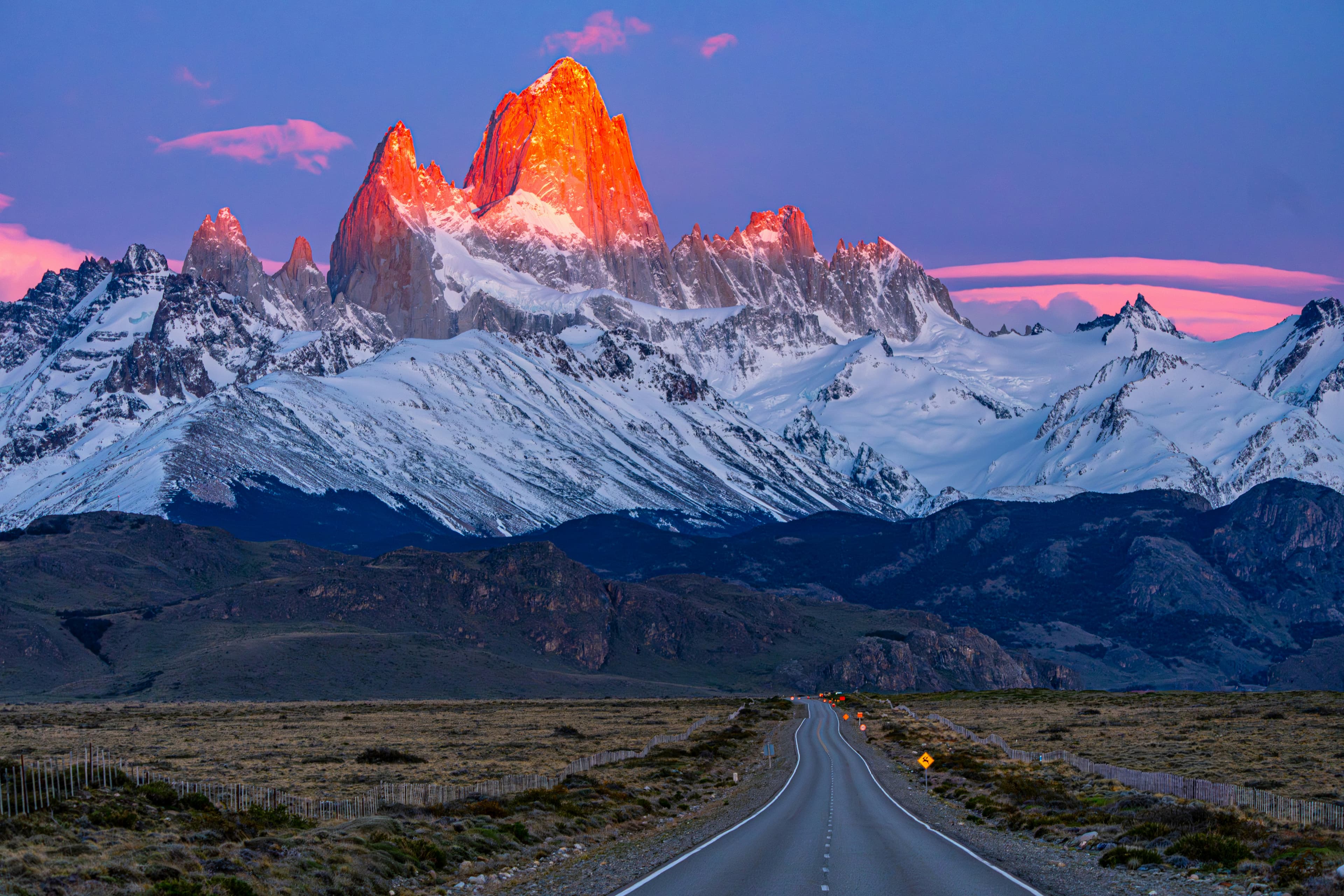Fitz Roy catching first light